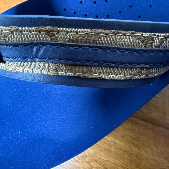 Coach Jasmine 9.5B Thongs Blue - Picture 5 of 7